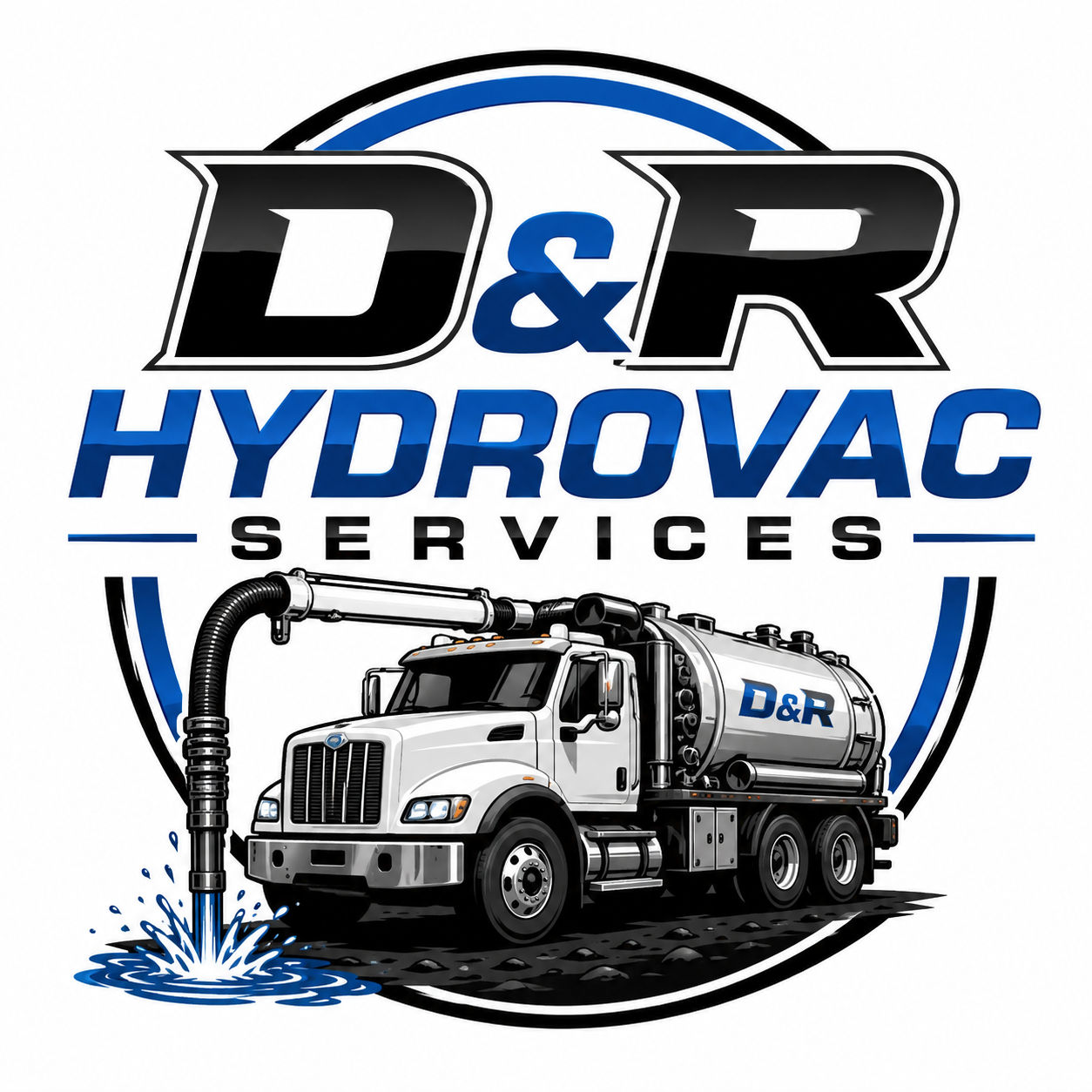 D&R Hydrovac Services logo