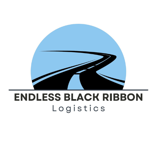 Endless Black Ribbon Logistics logo